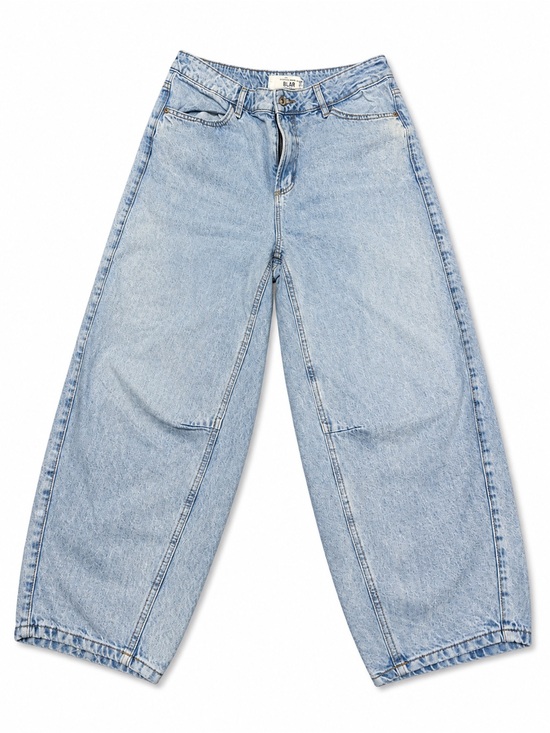 Dynamite Denim - Dynamite Light Blue Wide-Leg High-Rise Jeans